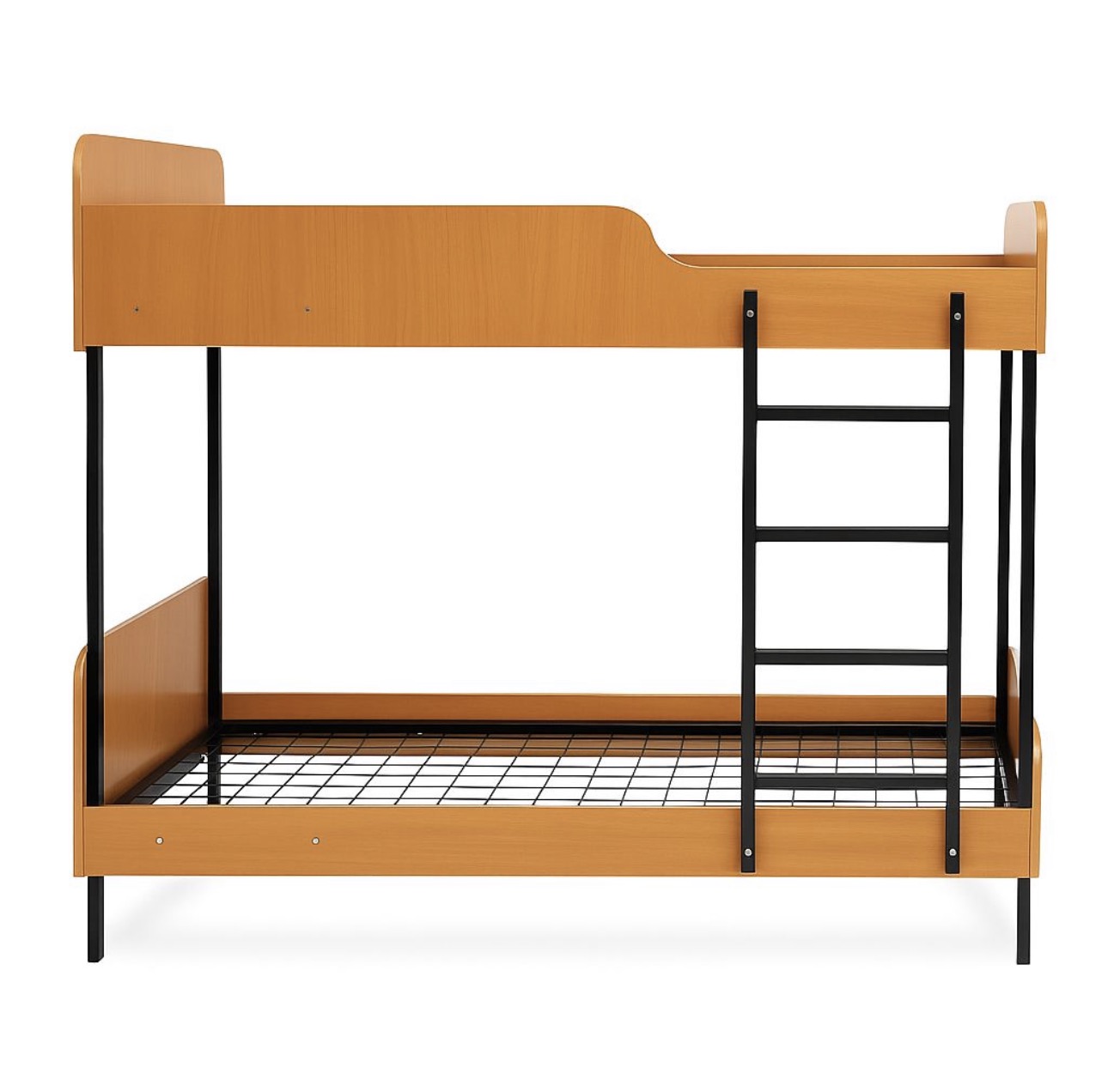 Ліжко на металевому каркасі двоярусне 1956x860x1800 мм Розком